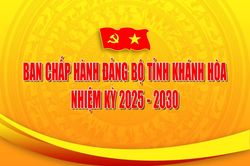 [Infographic] Ban Chấp h&agrave;nh Đảng bộ tỉnh Kh&aacute;nh H&ograve;a, nhiệm kỳ 2025 - 2030