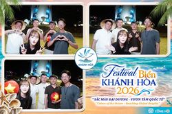 Photobooth - điểm trải nghiệm mới tại Festival Biển Kh&aacute;nh H&ograve;a 2026