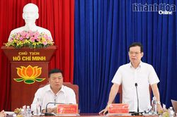Ban Tuy&ecirc;n gi&aacute;o v&agrave; D&acirc;n vận Trung ương kiểm tra, khảo s&aacute;t tại 3 x&atilde; Ninh Phước, Thuận Nam, Xu&acirc;n Hải
