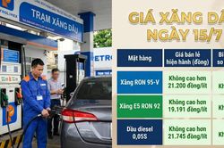 Gi&aacute; xăng dầu h&ocirc;m nay (15/7): Gi&aacute; dầu thế giới tiếp tục tăng mạnh