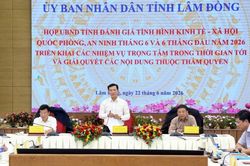 L&acirc;m Đồng chạy nước r&uacute;t giải ng&acirc;n vốn đầu tư c&ocirc;ng v&agrave; c&uacute; h&iacute;ch truyền th&ocirc;ng