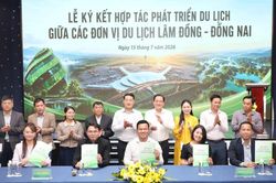 L&acirc;m Đồng v&agrave; TP Đồng Nai hợp t&aacute;c ph&aacute;t triển du lịch