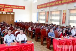 Đảng ủy x&atilde; Y&ecirc;n Mạc triển khai nhiệm vụ 6 th&aacute;ng cuối năm