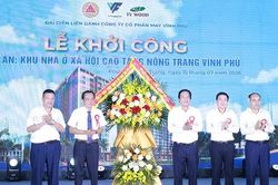 Khởi công dự án Khu nhà ở xã hội cao tầng Nông Trang Vĩnh Phú