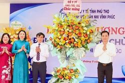 Bệnh viện Sản Nhi Vĩnh Phúc khai trương Đơn nguyên Tiêm chủng