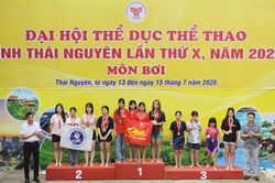 Phường Phan Đ&igrave;nh Ph&ugrave;ng xuất sắc gi&agrave;nh giải Nhất to&agrave;n đo&agrave;n m&ocirc;n Bơi