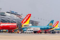 Tăng slot cất, hạ cánh tại Nội Bài và Tân Sơn Nhất trong cao điểm hè, lễ 2/9