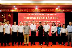 EVNNPT và ADB làm việc với UBND tỉnh Sơn La về 2 dự án truyền tải điện 500kV trọng điểm