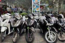 Gần 1,4 triệu chiếc xe máy xăng được bán ra trong 6 tháng