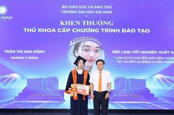 H&agrave;nh tr&igrave;nh theo đuổi ước mơ b&aacute;c sĩ nội tr&uacute; của nữ thủ khoa Trường Đại học Đại Nam