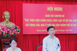 TP. Hồ Ch&iacute; Minh: Nhiều kiến nghị 'gỡ' vướng mắc về đất đai, bất động sản