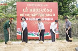 Quảng Trị: Đồng loạt khởi công xây dựng, sửa chữa hơn 3.500 căn nhà cho người có công và thân nhân liệt sĩ