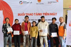 Đà Nẵng: Hỗ trợ phục hồi sinh kế và cơ sở hạ tầng thiết yếu cho người bị ảnh hưởng bởi bão Fengshen và Kalmaegi