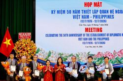 Kỷ niệm 50 năm thiết lập quan hệ ngoại giao Việt Nam- Philippines