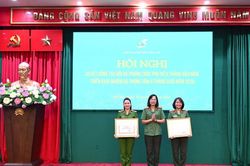 Phụ nữ Công an triển khai bài bản Nghị quyết Đại hội đại biểu Phụ nữ các cấp