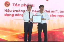 Trao giải cuộc thi 'Chuyện nghề thi hành án dân sự' lần thứ 2