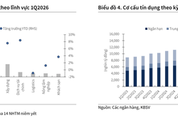 Đầu tư công và FDI sẽ kéo tín dụng tăng tốc, Chứng khoán KB Việt Nam (KBSV) gọi tên nhóm ngân hàng hưởng lợi