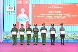 Thi đua 'Ba nhất' tạo chuyển biến to&agrave;n diện trong C&ocirc;ng an C&agrave; Mau