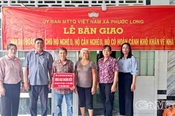 Phước Long: Thêm 13 hộ khó khăn có nhà ở mới