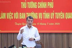 Thủ tướng Lê Minh Hưng yêu cầu xử lý nghiêm vụ vi phạm quy chế thi tại Tuyên Quang