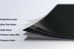 Samsung ra mắt c&ocirc;ng nghệ Flex Titanium cho m&agrave;n h&igrave;nh gập