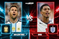 Nhận định, dự đo&aacute;n tỷ số Anh vs Argentina: Kane, Bellingham so t&agrave;i Messi
