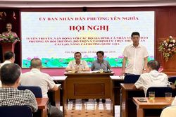 Yên Nghĩa đối thoại với người dân, tạo đồng thuận trong thực hiện dự án Quốc lộ 6