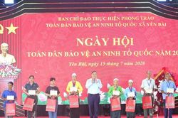 X&atilde; Y&ecirc;n B&agrave;i: Ph&aacute;t huy sức mạnh to&agrave;n d&acirc;n trong bảo vệ an ninh Tổ quốc