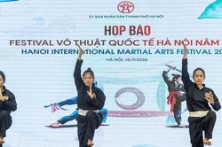 Festival Võ thuật Quốc tế Hà Nội 2026 lan tỏa tinh hoa võ Việt