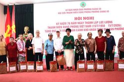 Hội Cựu TNXP phường Giảng Võ kỷ niệm 76 năm Ngày truyền thống