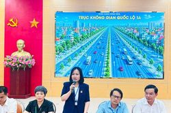 Phường Kim Liên: Công bố chính sách bồi thường, tái định cư Dự án trục không gian Quốc lộ 1A