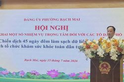 Phường Bạch Mai: cán bộ tổ dân phố là 'cầu nối' giúp kịp thời xử lý vấn đề phát sinh từ cơ sở