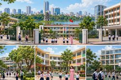 Chi tiết kế hoạch sắp xếp trường mầm non, phổ th&ocirc;ng c&ocirc;ng lập ở H&agrave; Nội