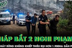 Ph&aacute;p bắt 2 nghi phạm li&ecirc;n quan vụ ch&aacute;y rừng khủng khiếp thi&ecirc;u rụi hơn 1.900ha gần Paris