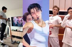 Hiện tượng Choi San ATEEZ 'đập ngực' si&ecirc;u viral, Thơm Da LAB cũng đu trend