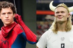 Tình bạn giữa Erling Haaland và 'Nhện Nhí' Tom Holland bắt đầu từ một sự cố 'ngó lơ'