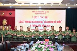 Cụm thi đua số 5 Công an Hà Nội lấy hiệu quả làm thước đo thực chất công việc