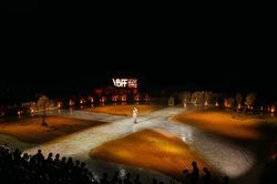 Đạo diễn Hoàng Nhật Nam mang 4 tấn lúa lên sàn diễn Vietnam Beauty Fashion Fest