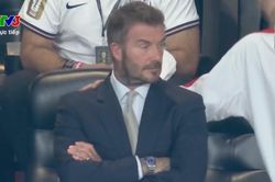 Ánh mắt thất thần của Beckham