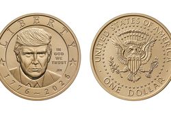 Đồng xu 1 USD có hình ông Trump gây tranh cãi