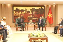 Đại tướng Phan Văn Giang tiếp Bộ trưởng, Tổng Thư ký Chính phủ Mauritania