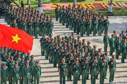 [Ảnh] Huấn luyện quân ở đơn vị ba lần nhận danh hiệu Anh hùng Lực lượng vũ trang nhân dân