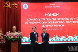 Bệnh viện Hữu Nghị c&oacute; th&ecirc;m Ph&oacute; Gi&aacute;m đốc mới