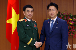 Một số hình ảnh hoạt động của Đại tướng Phan Văn Giang tại Nhật Bản