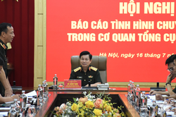 Đẩy nhanh tiến độ các dự án chuyển đổi số trong Cơ quan Tổng cục Chính trị