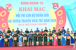 Ngày hội của tuổi trẻ Binh đoàn 15
