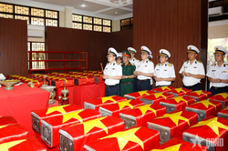 Binh đoàn 20 đồng hành cùng lực lượng tìm kiếm, quy tập hài cốt liệt sĩ tại Công viên Lê Thị Riêng