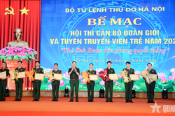 S&ocirc;i nổi Hội thi c&aacute;n bộ đo&agrave;n giỏi v&agrave; tuy&ecirc;n truyền vi&ecirc;n trẻ năm 2026 của Bộ tư lệnh Thủ đ&ocirc; H&agrave; Nội