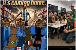 Những meme 'viral': Messi khiến Kane khóc
