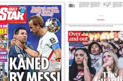 Báo châu Âu ngỡ ngàng trước 'cuộc lội ngược dòng sử thi' của Messi và Argentina